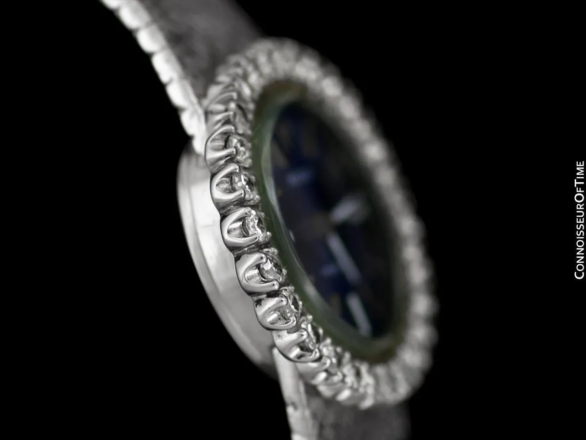 1972 Rolex Ladies Vintage Dress Bracelet Watch - Stainless Steel & Diamonds