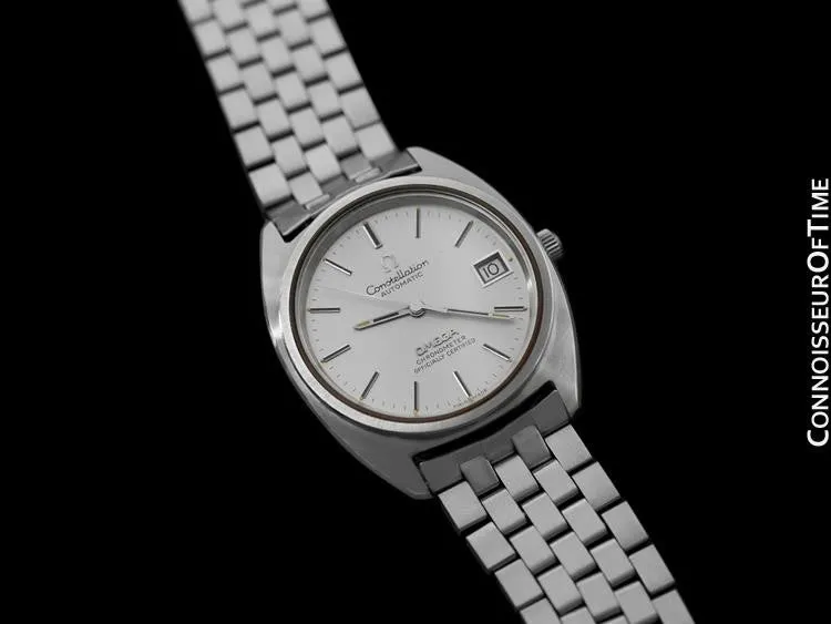 1973 Omega Constellation Vintage Mens Watch,  Automatic, Date - Stainless Steel