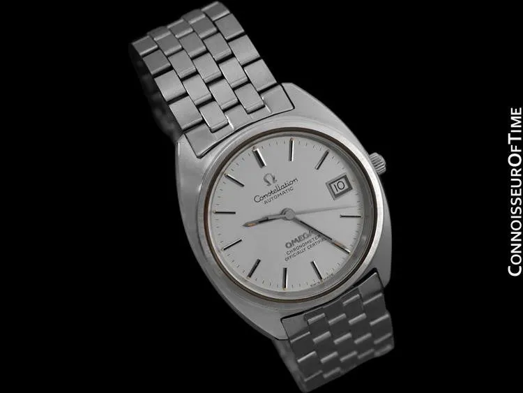 1973 Omega Constellation Vintage Mens Watch,  Automatic, Date - Stainless Steel