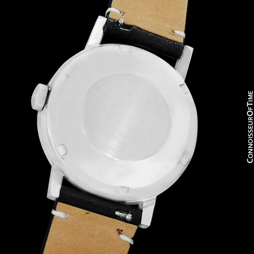 1973 Omega Geneve Vintage Mens Automatic Watch with Quick-Setting Date - Stainless Steel