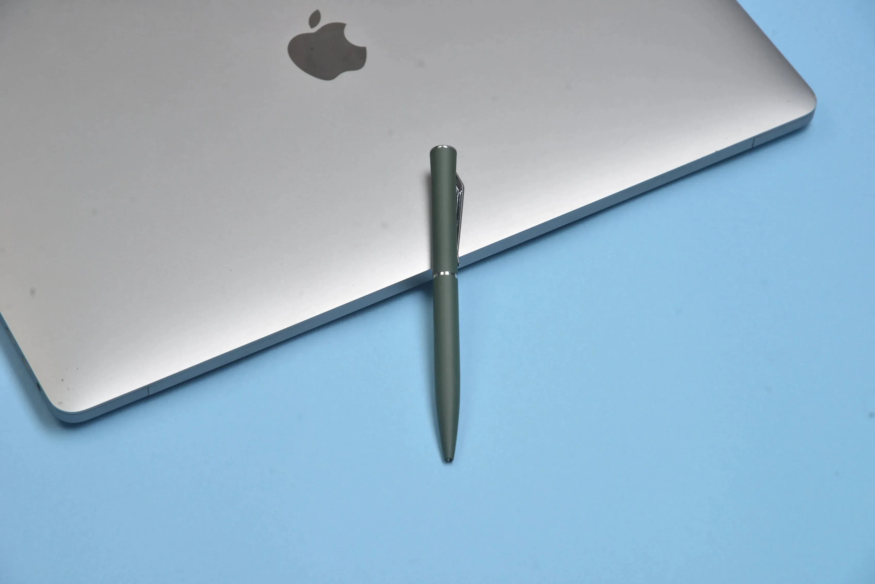 2024 Diwali Combo 1.0 (Classy hard cover diary   classy metal keychain   classic metal pen   Ferrero Rocher   Diya) - Olive Green