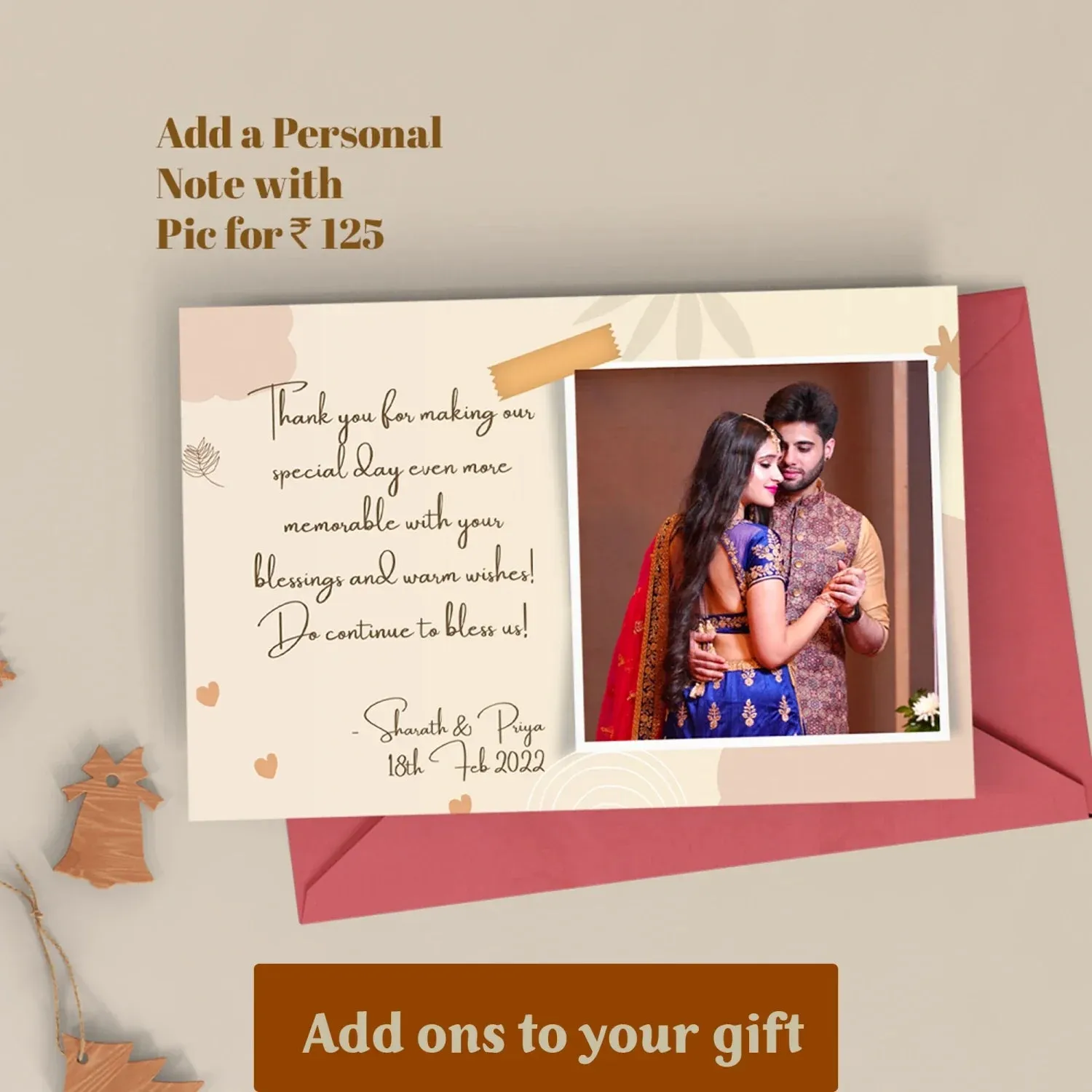 2024 Diwali Combo 4.0 (Diary with Pen   Classy Metal Keychain   Ferrero Rocher   Diya   Dryfruit Jar) Tan