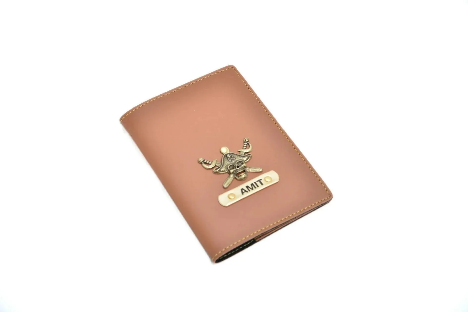 2024 Diwali Combo 5.0 (Classy Hardcover Diary   Faux Leather Keychain with Hook    Faux Leather Passport Cover    Faux Leather Eyewear   Unisex Sleek Wallet   Ferrero Rocher   Diya   Dryfruit Jar  Classic Metal Pen) - Tan