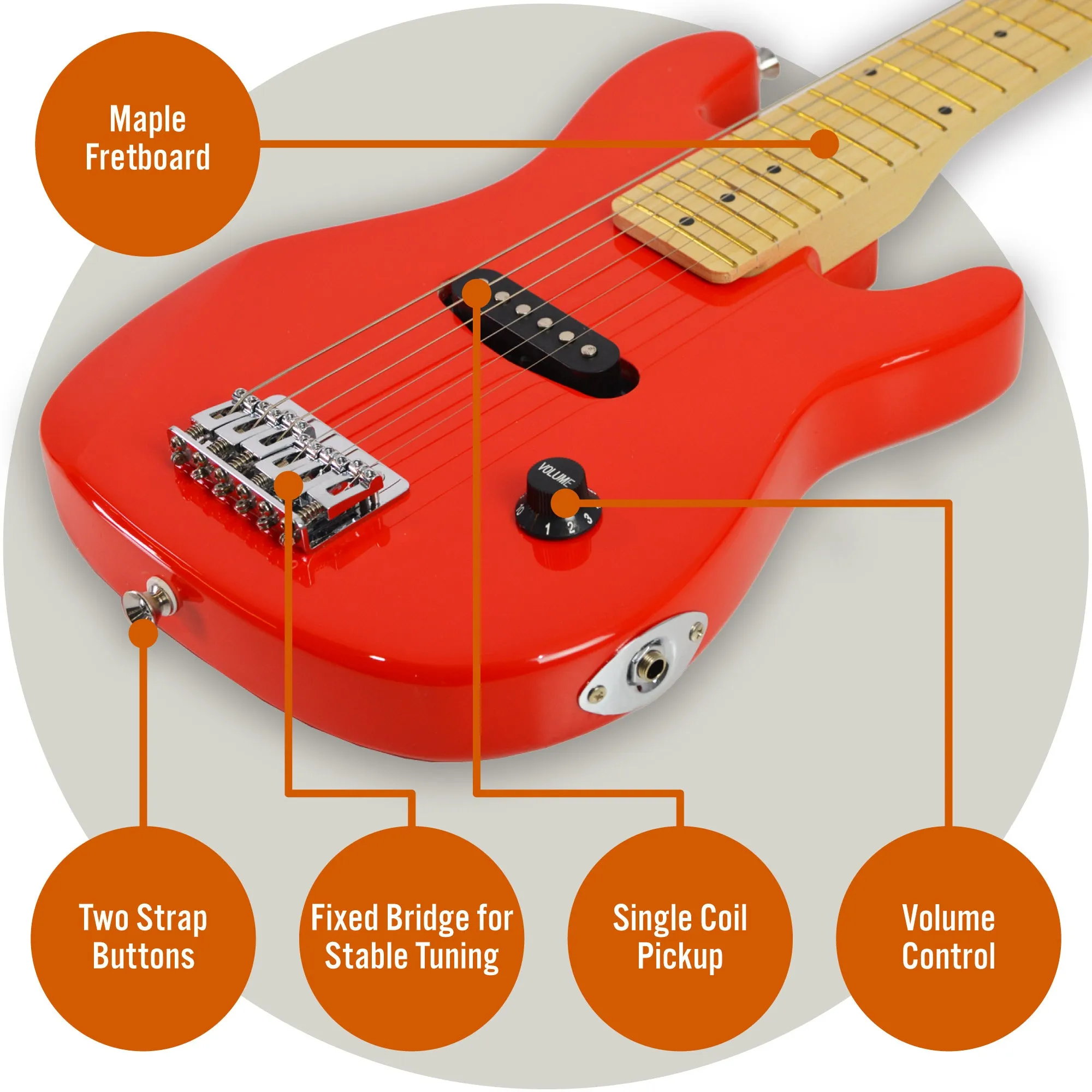 3rd Avenue Junior Electric Guitar Pack