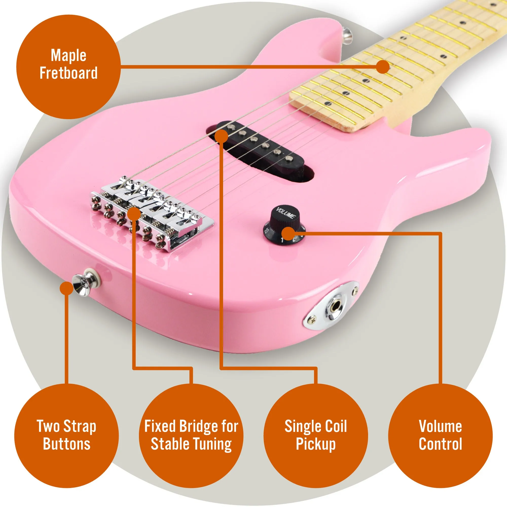 3rd Avenue Junior Electric Guitar Pack