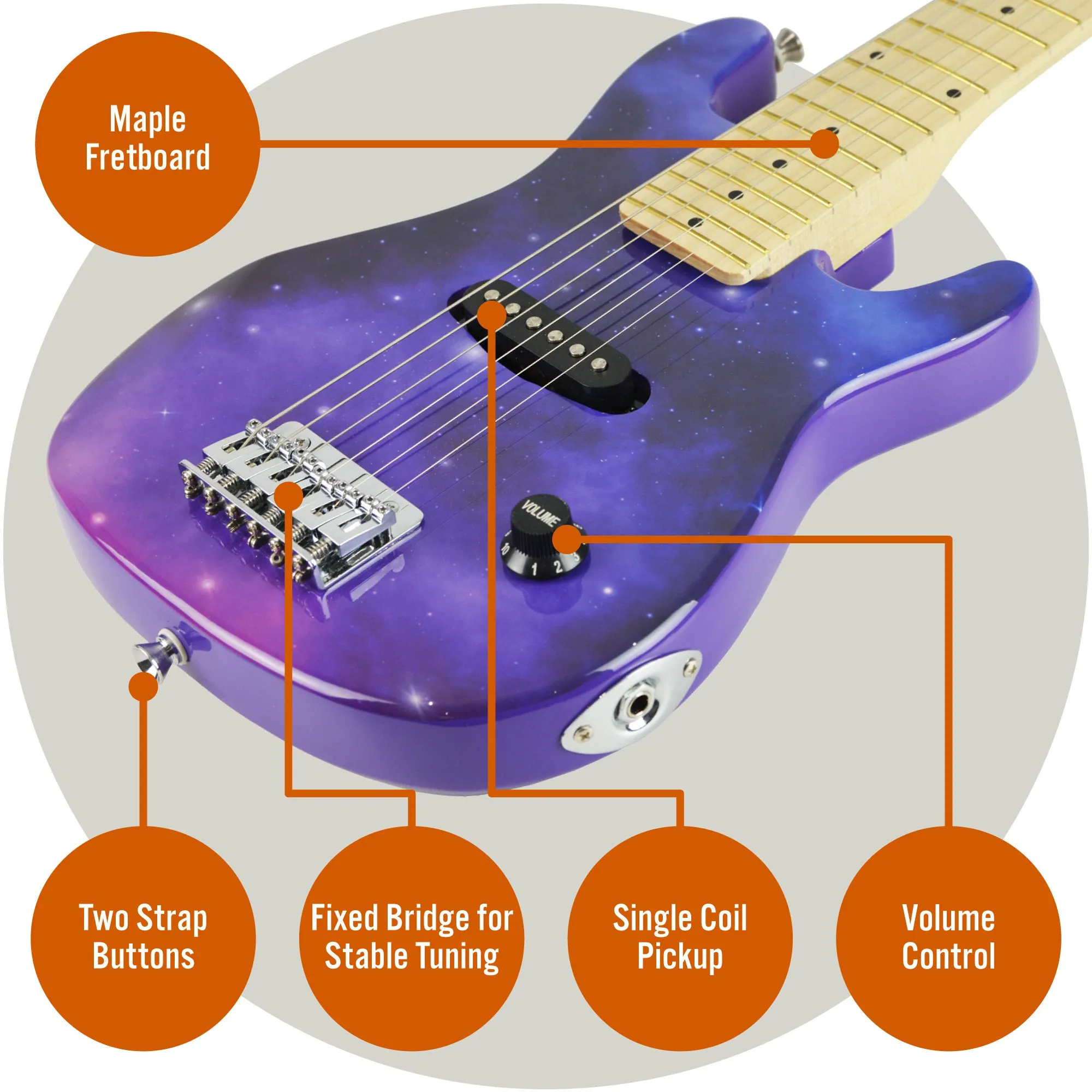 3rd Avenue Junior Electric Guitar Pack