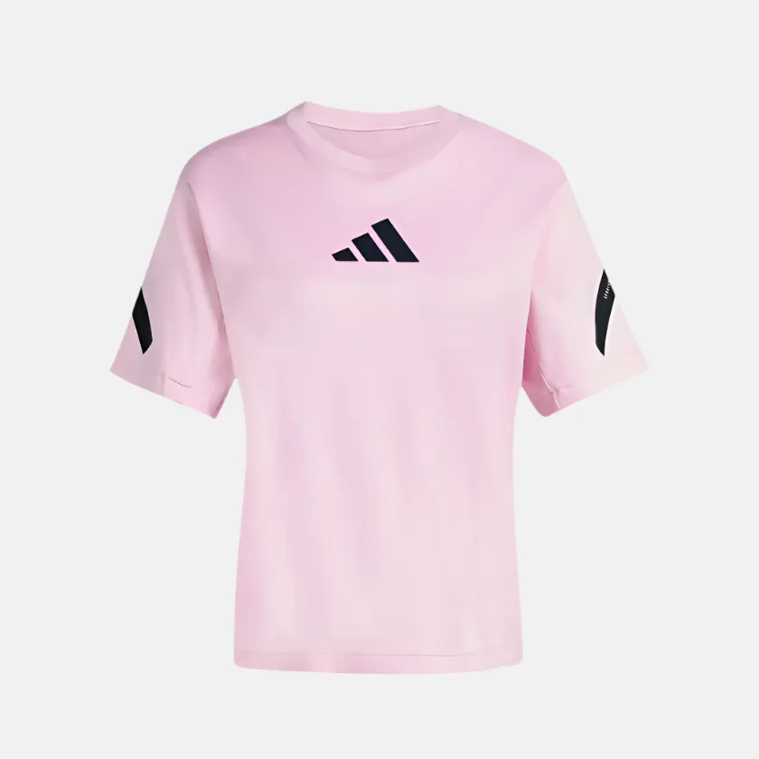 Adidas Z.N.E. Women's Lifestyle T-shirt -True Pink