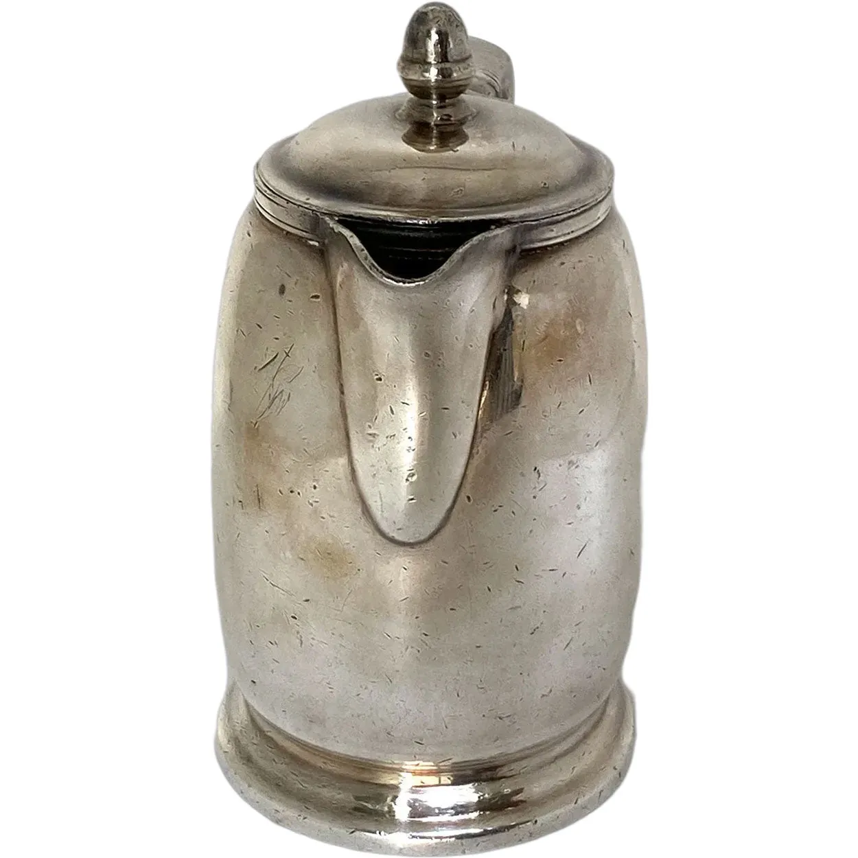 American International Silver Soldered Union Pacific Railroad Individual Tea Pot