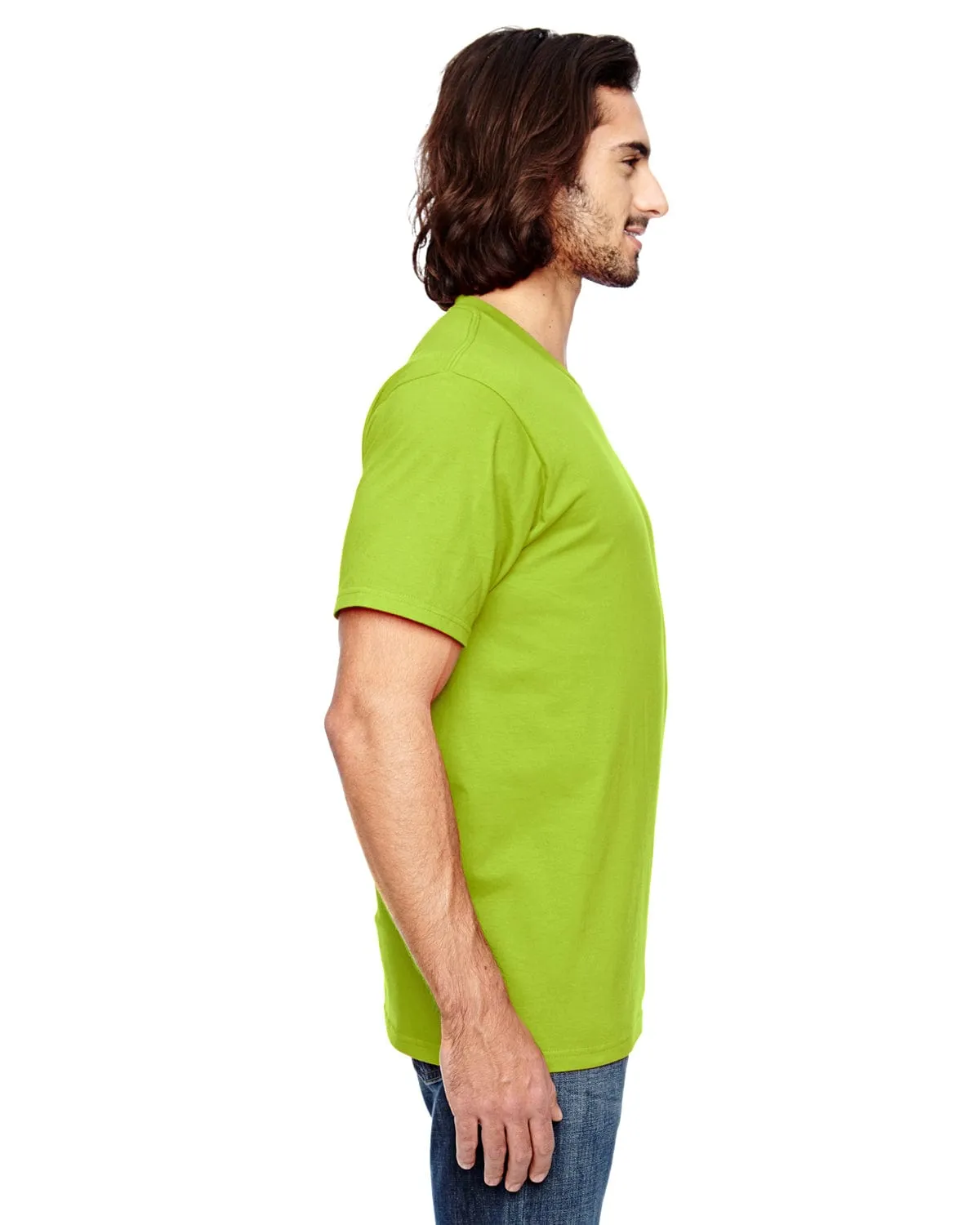 Anvil Fashion Fit T-Shirt | Neon Green