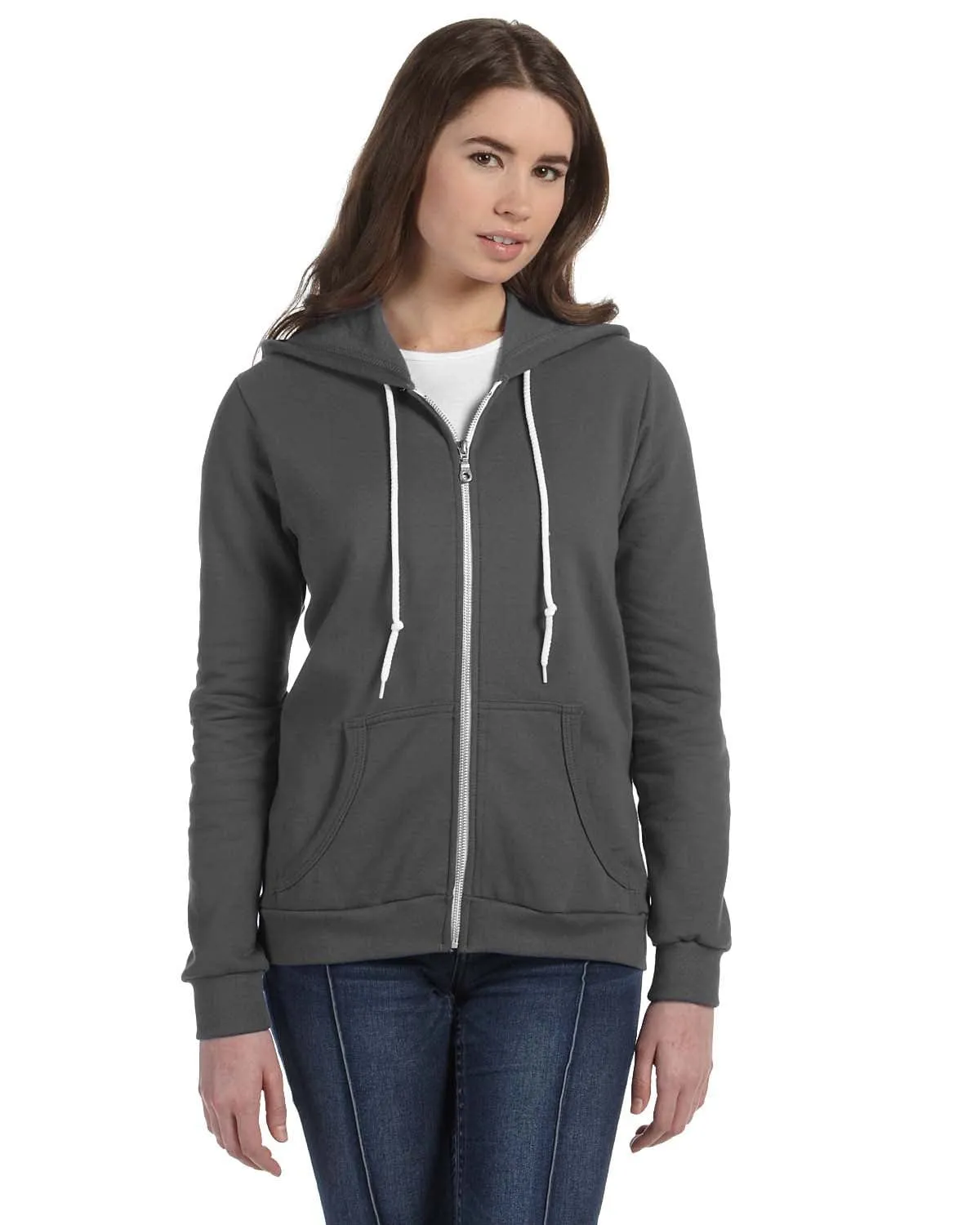 Anvil Ladies Combed Ringspun Fashion Full-Zip Hoodie