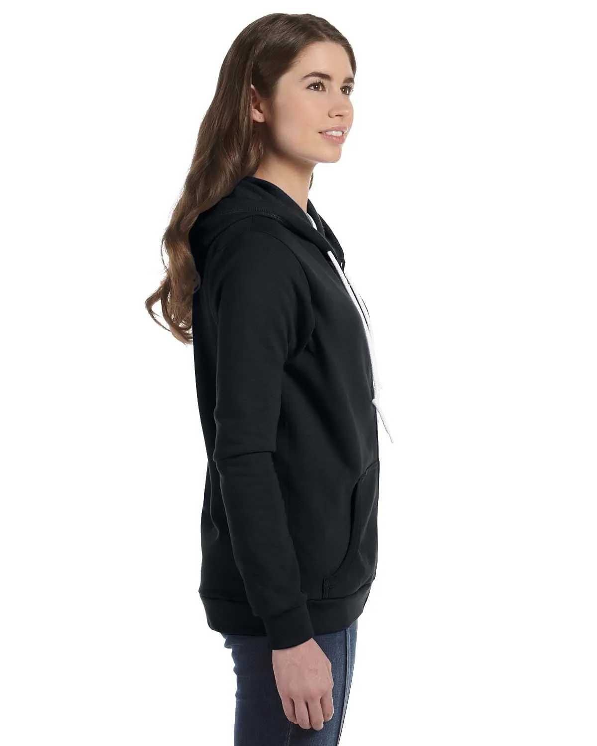 Anvil Ladies Combed Ringspun Fashion Full-Zip Hoodie