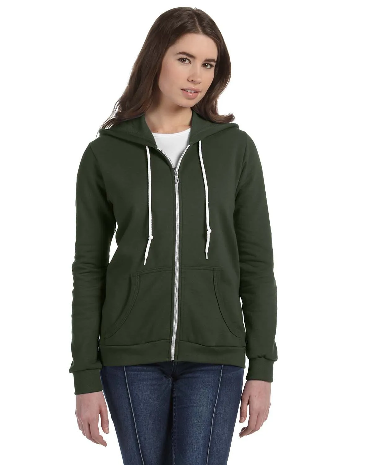 Anvil Ladies Combed Ringspun Fashion Full-Zip Hoodie