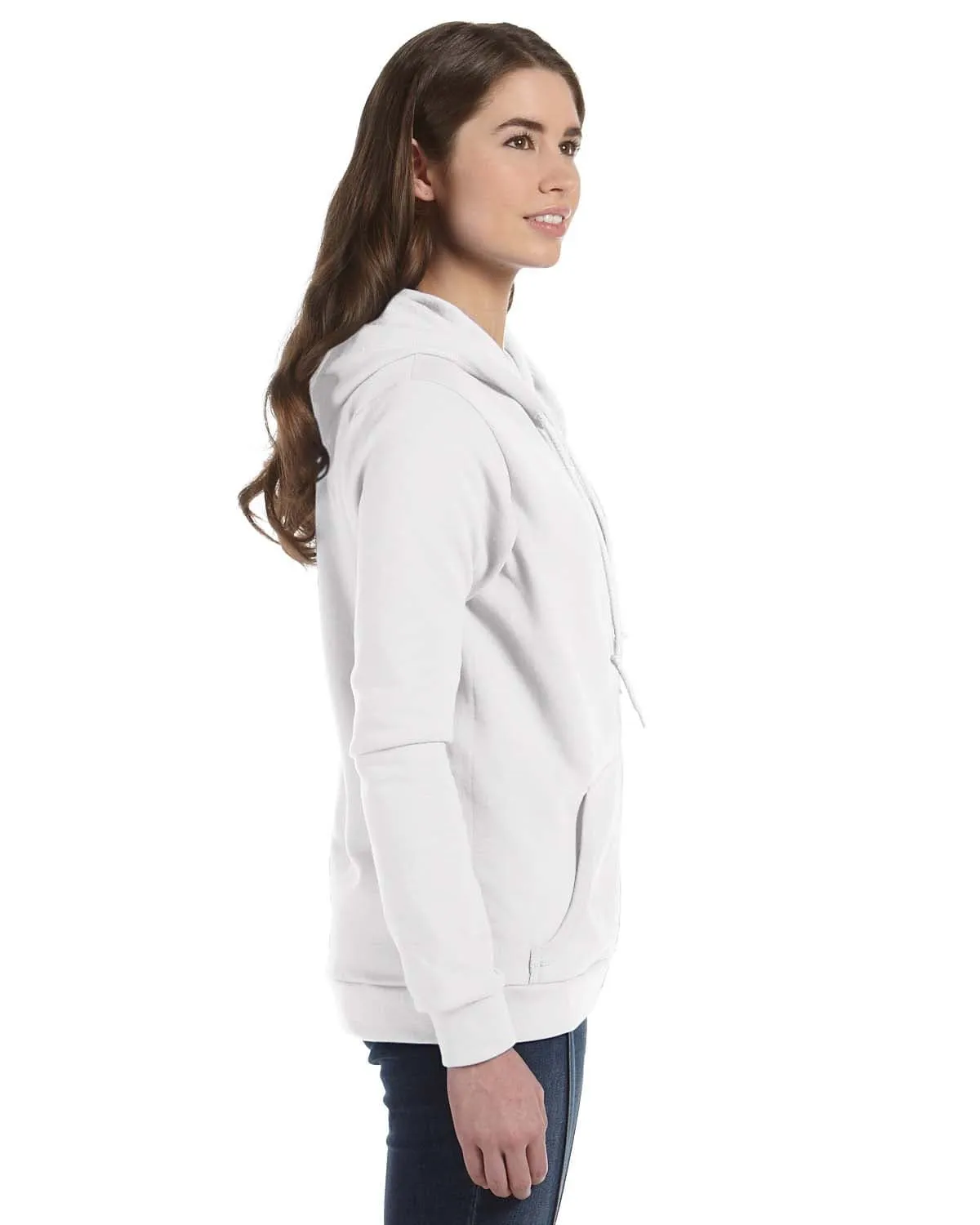 Anvil Ladies Combed Ringspun Fashion Full-Zip Hoodie