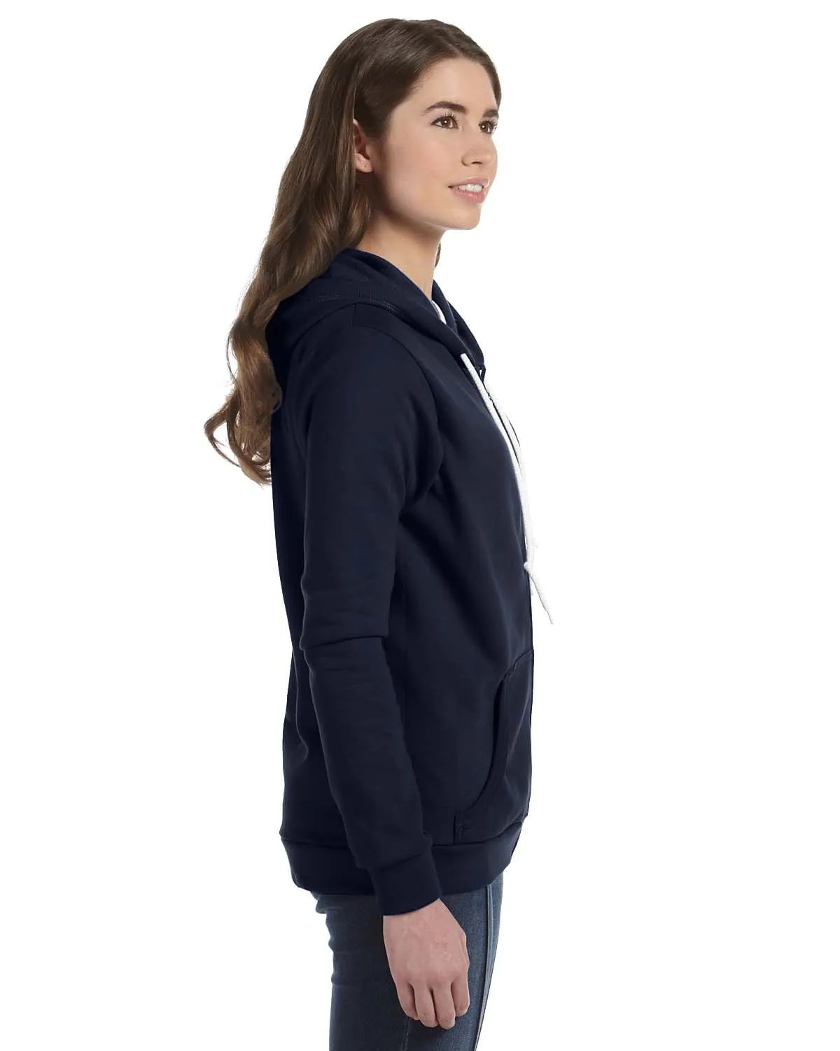Anvil Ladies Combed Ringspun Fashion Full-Zip Hoodie