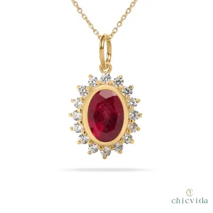 Aroma Ruby Pendant