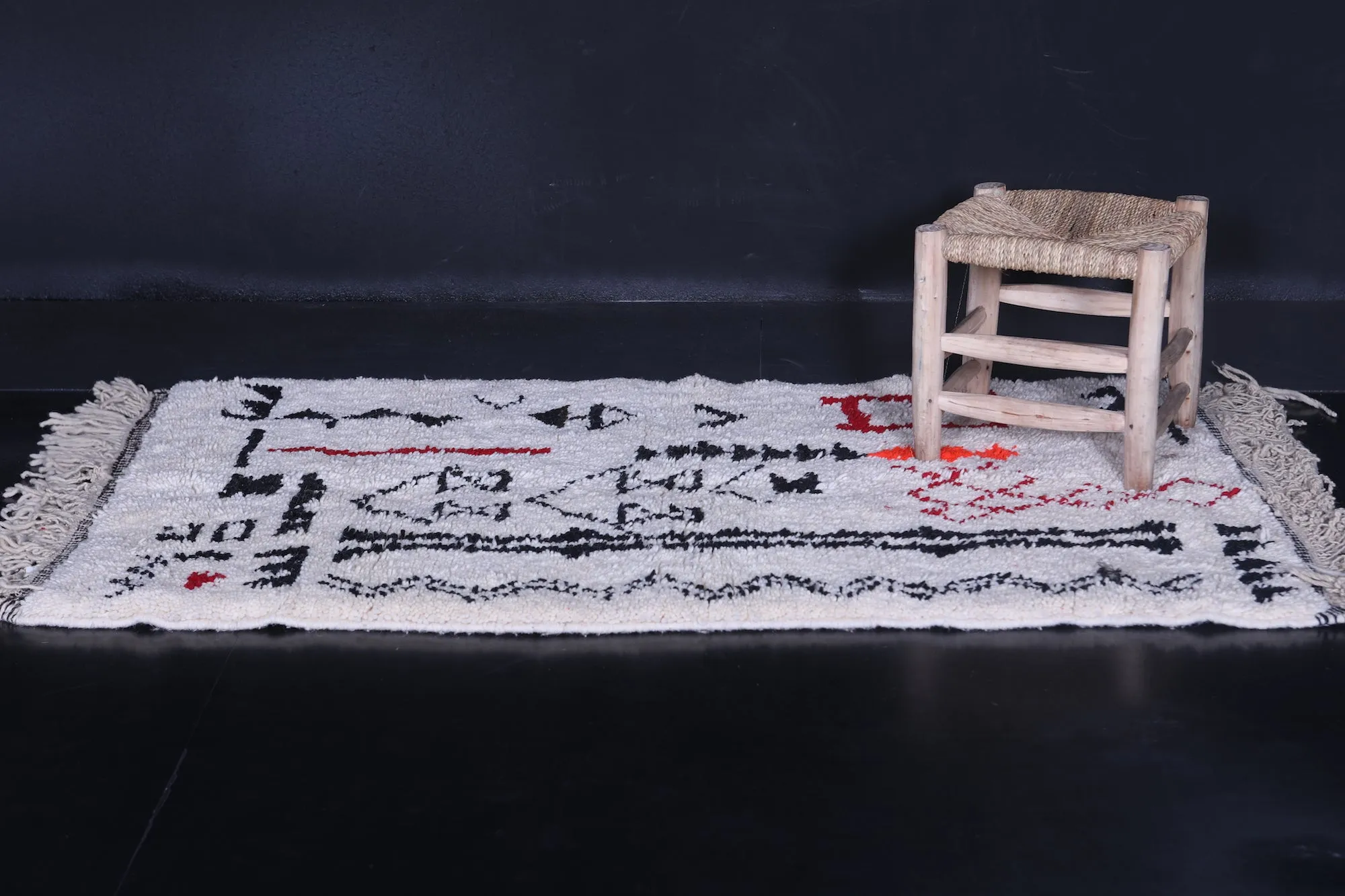 Azilal Berber Rug 3 X 4.9 FT – Eclectic Handmade Design