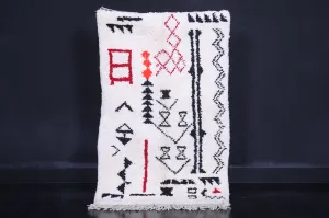 Azilal Berber Rug 3 X 4.9 FT – Eclectic Handmade Design