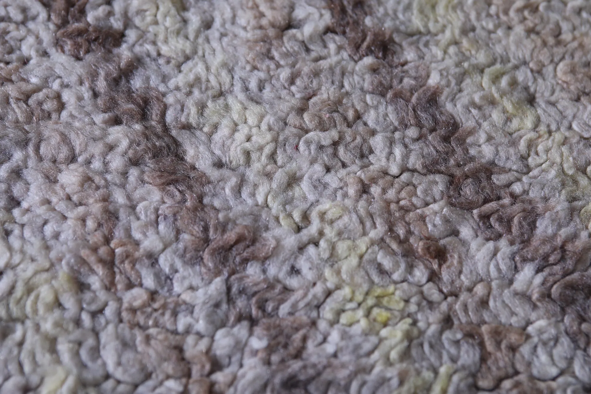 Beige Moroccan Runner Rug - 2.7 x 5.4 ft | Handwoven Accent