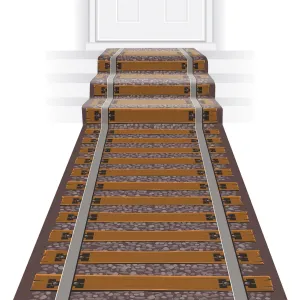 Beistle Railroad Track Runner - Party Supply Decoration for Western