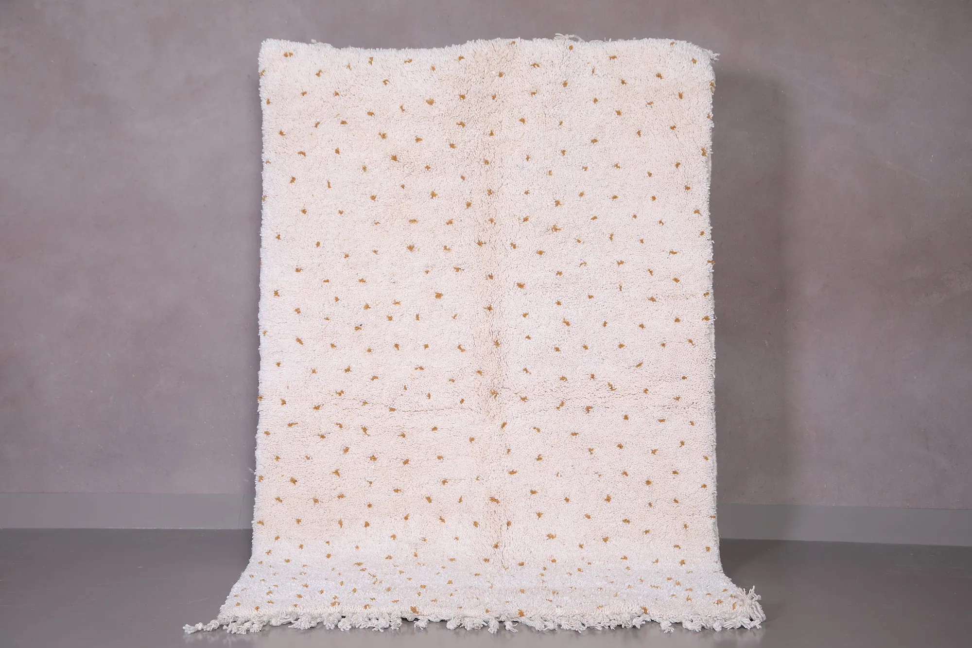 Beni ourain berber Rug - Moroccan wool rug dotted - Custom Rug