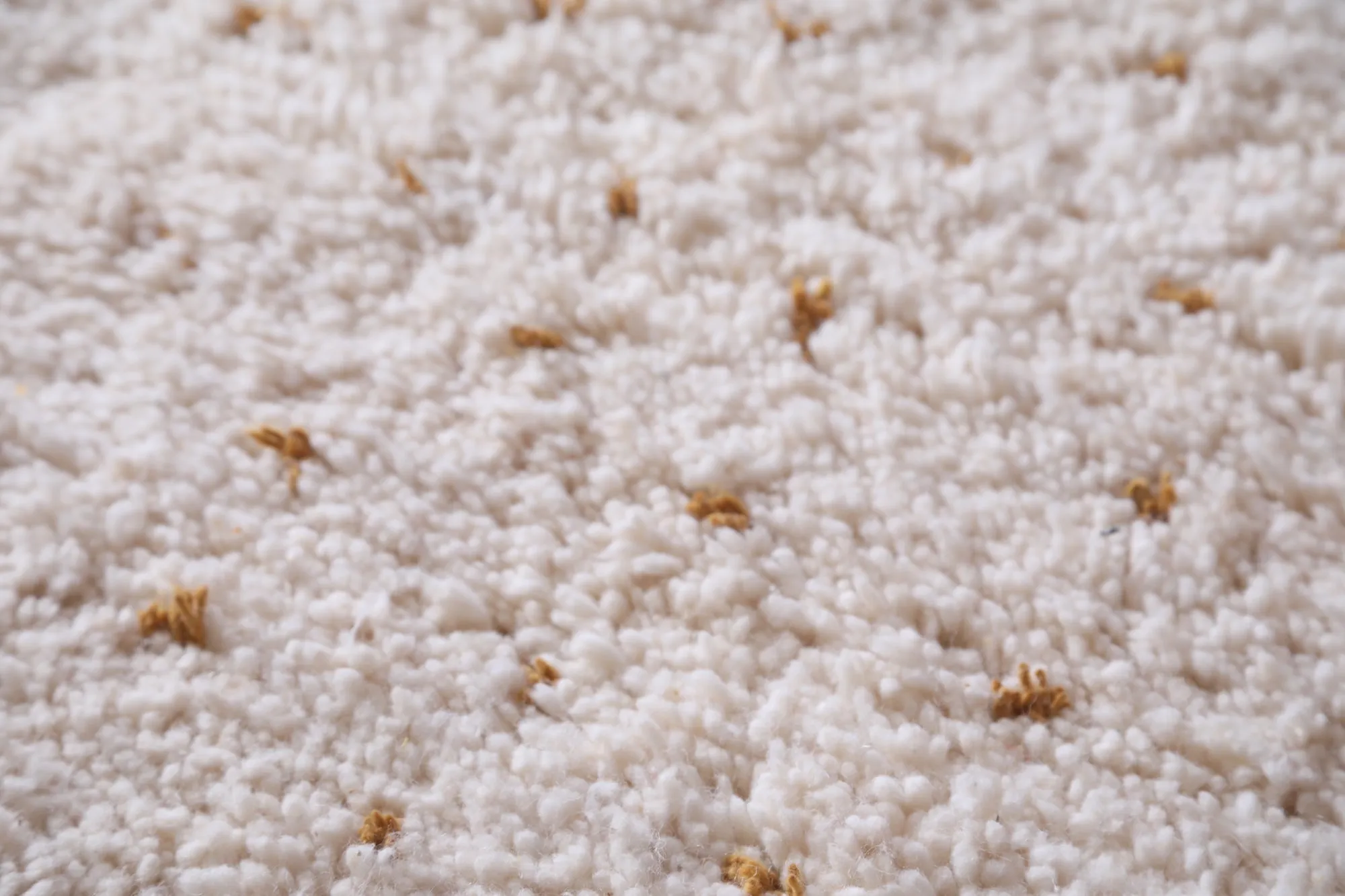 Beni ourain berber Rug - Moroccan wool rug dotted - Custom Rug