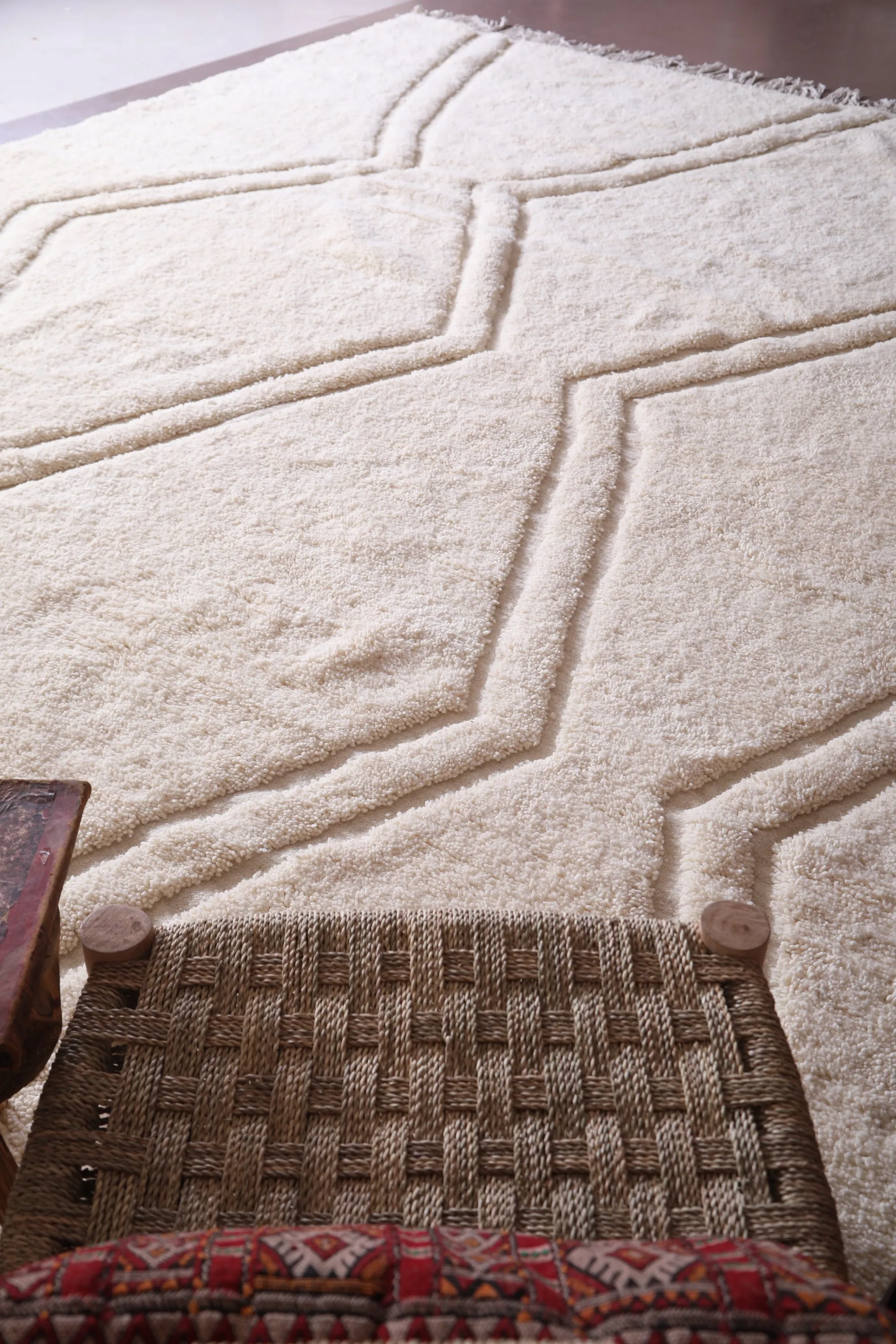 Beni ourain rug - Custom Moroccan area rug - Morocco rug