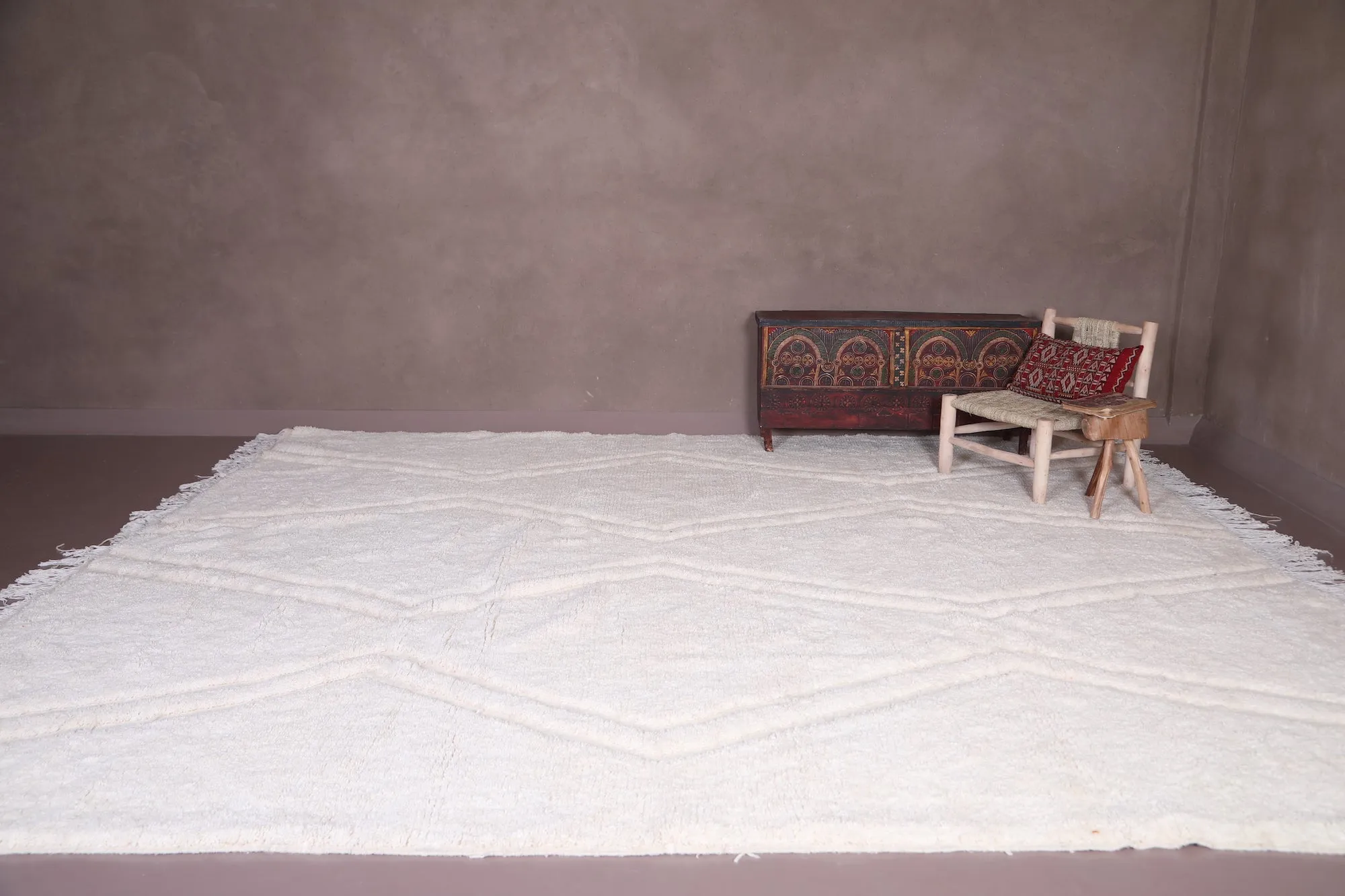Beni ourain rug - Custom Moroccan area rug - Morocco rug