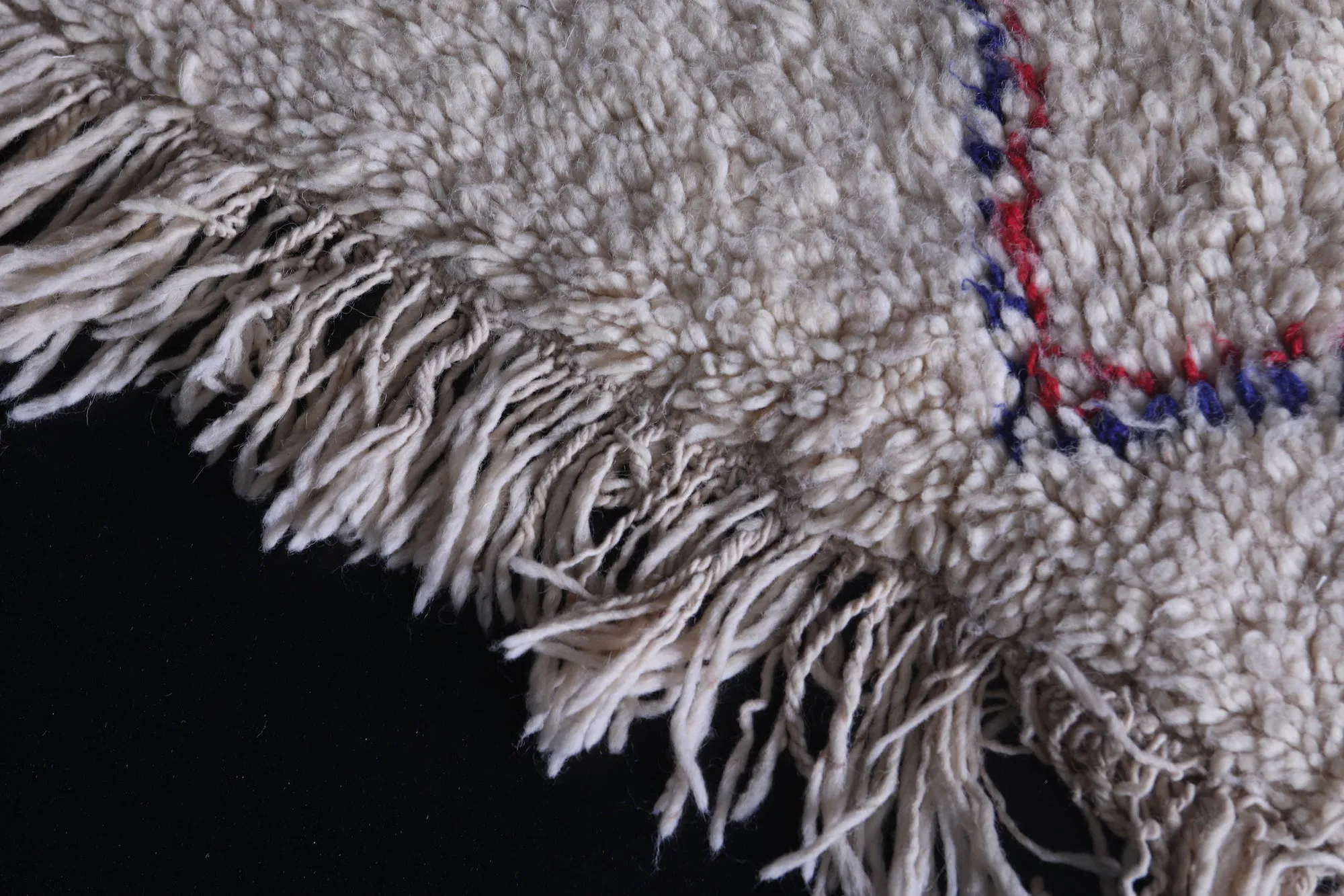 Berber Area Rug – 2.9 x 4.3 ft Handwoven Multicolor Rug