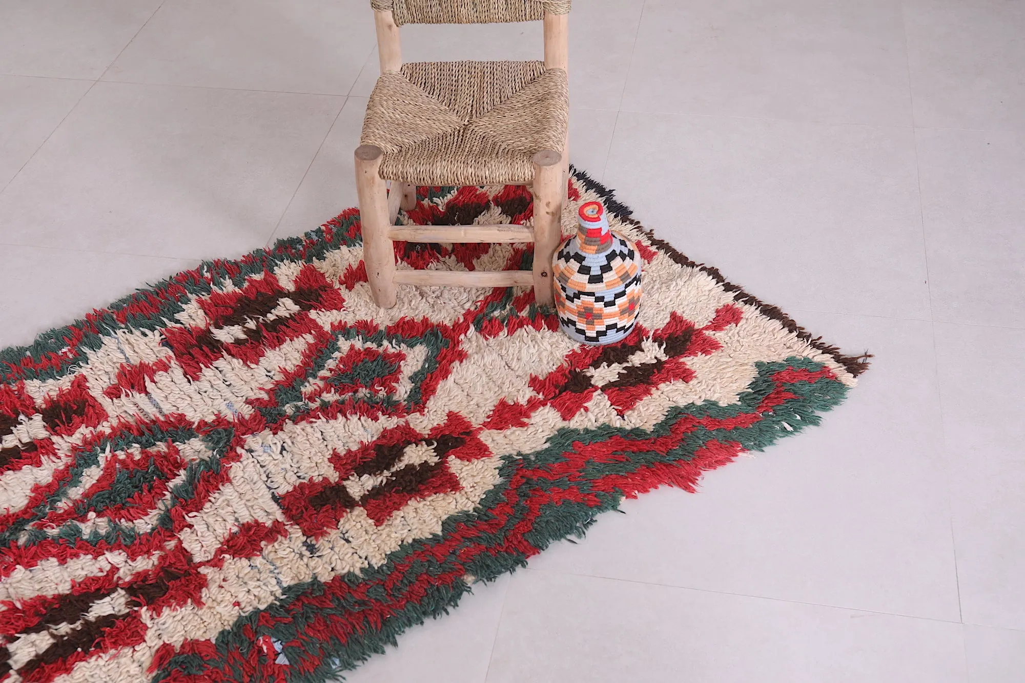 Berber Azilal Runner Rug – 2.8 X 6 Feet | Handmade Moroccan Charm