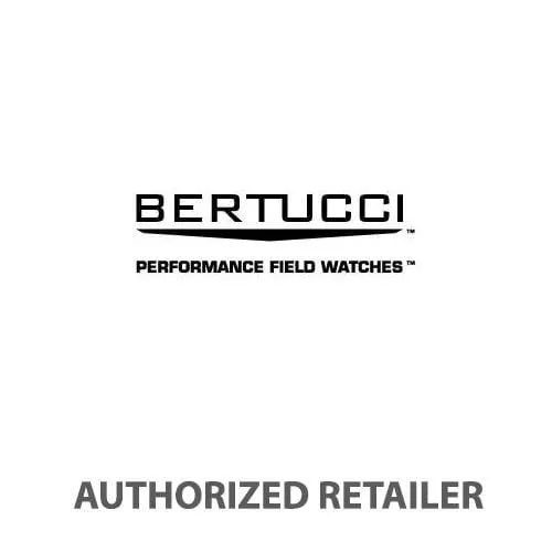 Bertucci DX3 Plus White Dial Brown Nylon Strap Men's Watch 11113