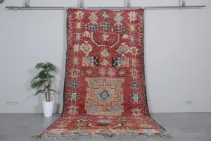 Boujaad Moroccan Rug 6.2 x 12.4 Feet – Handwoven Vintage Wool Carpet