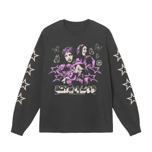 BOYS A LIAR VINTAGE WASH LONG SLEEVE