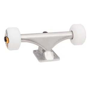 Bullet Skateboard Trucks Assembly 130mm Raw OJ 53mm 101a Wheels Undercarriage Bundle