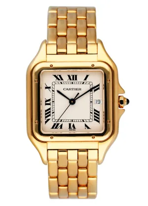 Cartier Panthere Large 1060 18K Yellow Gold Mens Watch