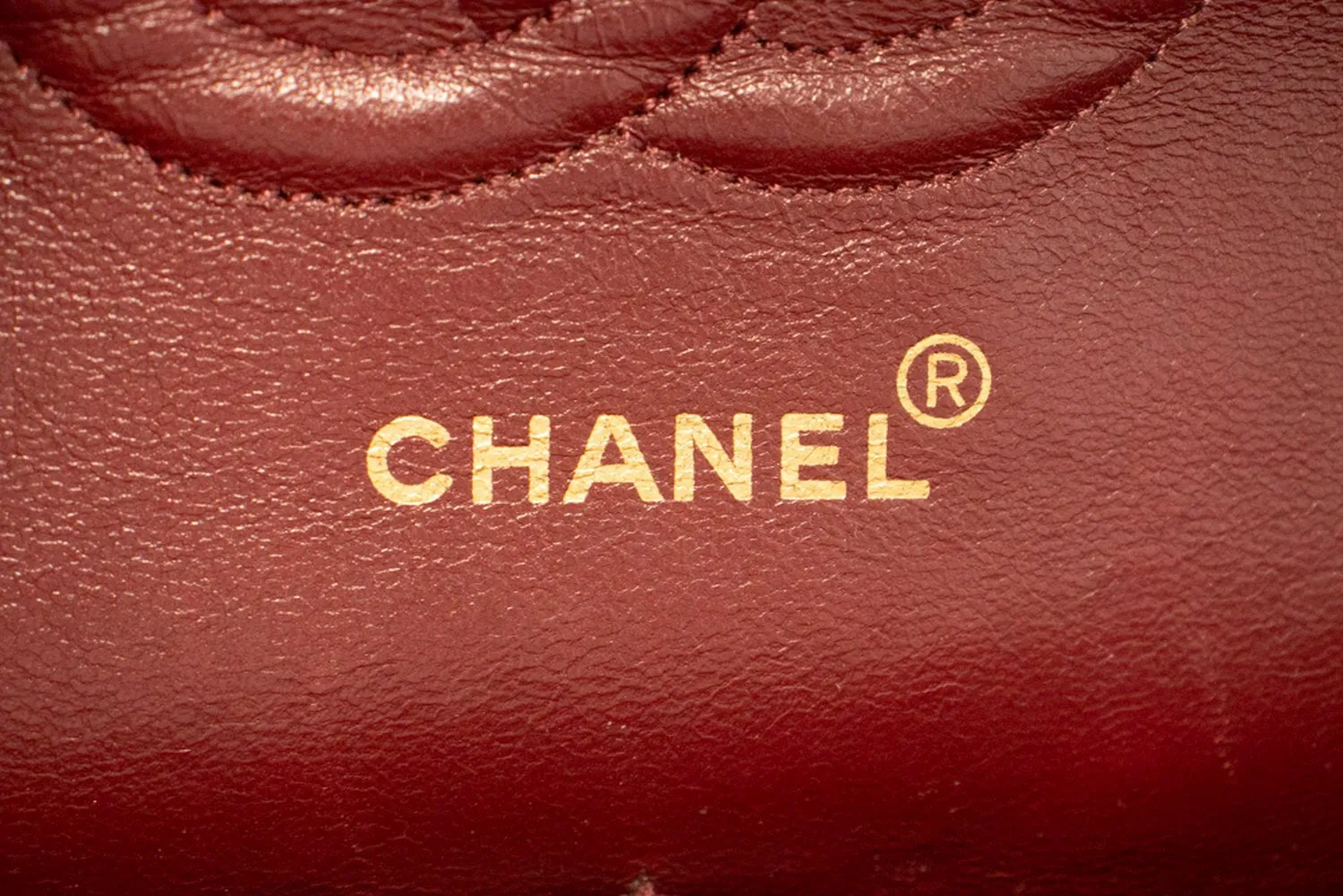 CHANEL Classic Double Flap 10" Chain Shoulder Bag Black Lambskin m68
