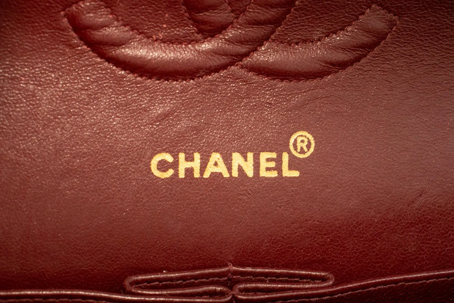 CHANEL Classic Double Flap 10" Chain Shoulder Bag Black Lambskin m84