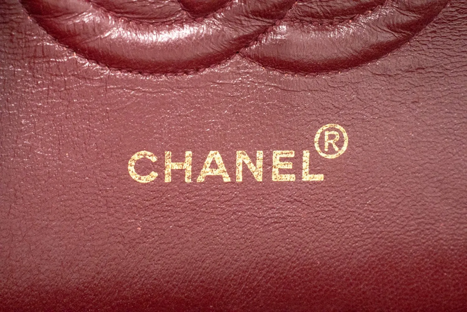 CHANEL Classic Double Flap 10" Chain Shoulder Bag Black Lambskin n34