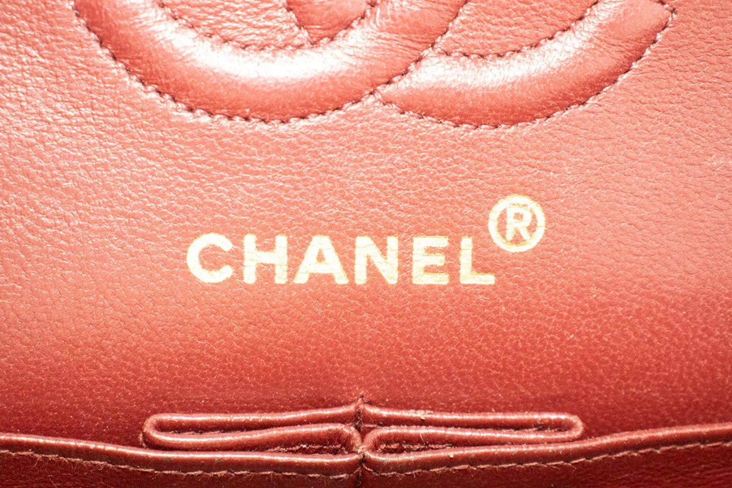 CHANEL Classic Double Flap 9" Chain Shoulder Bag Black Lambskin p43
