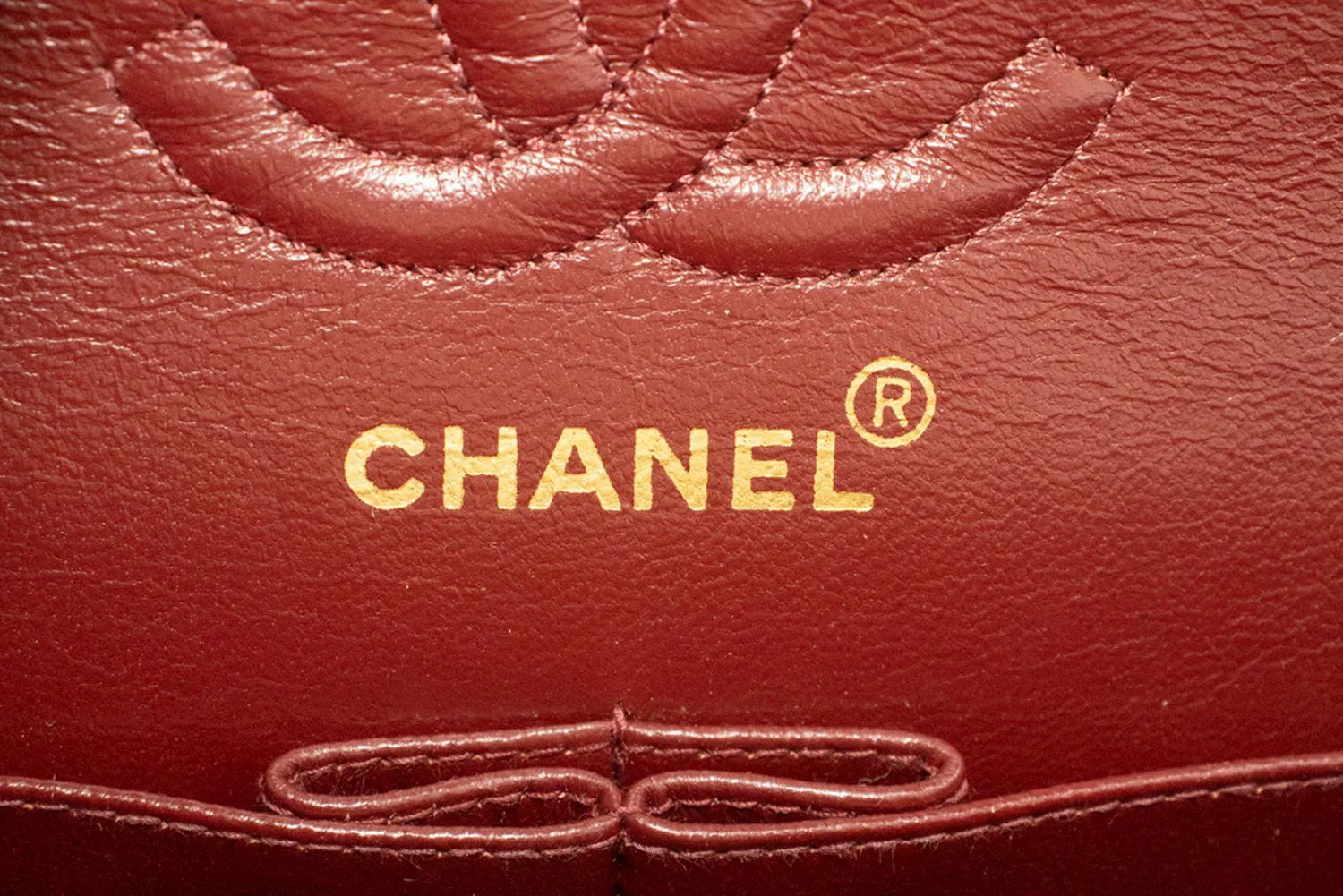 CHANEL Classic Double Flap 9" Chain Shoulder Bag Black Lambskin p51