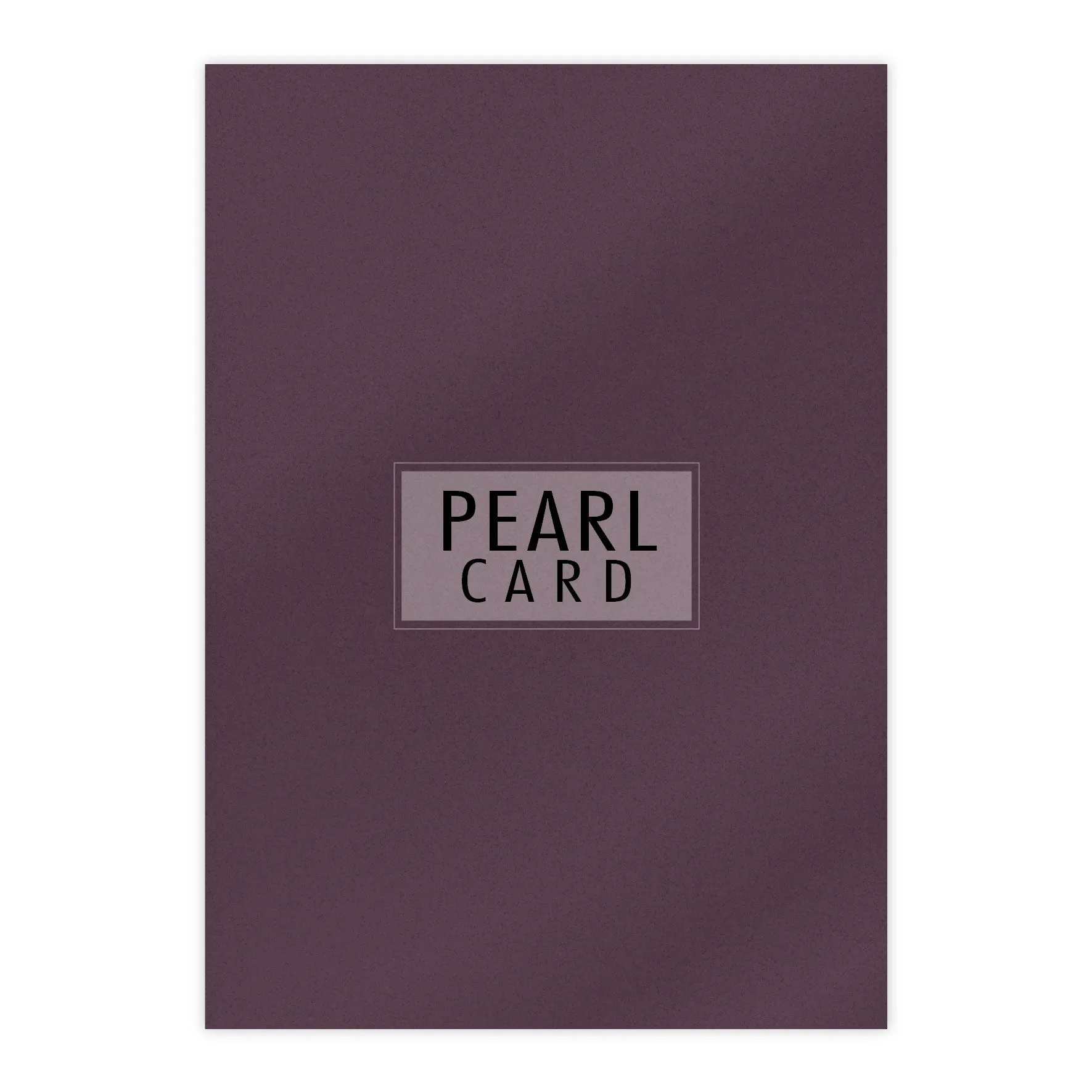 Chloes A4 Luxury Pearl Card 10 Sheets Ruby