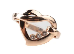 Chopard Happy Diamonds Icons Ring Size 6.5