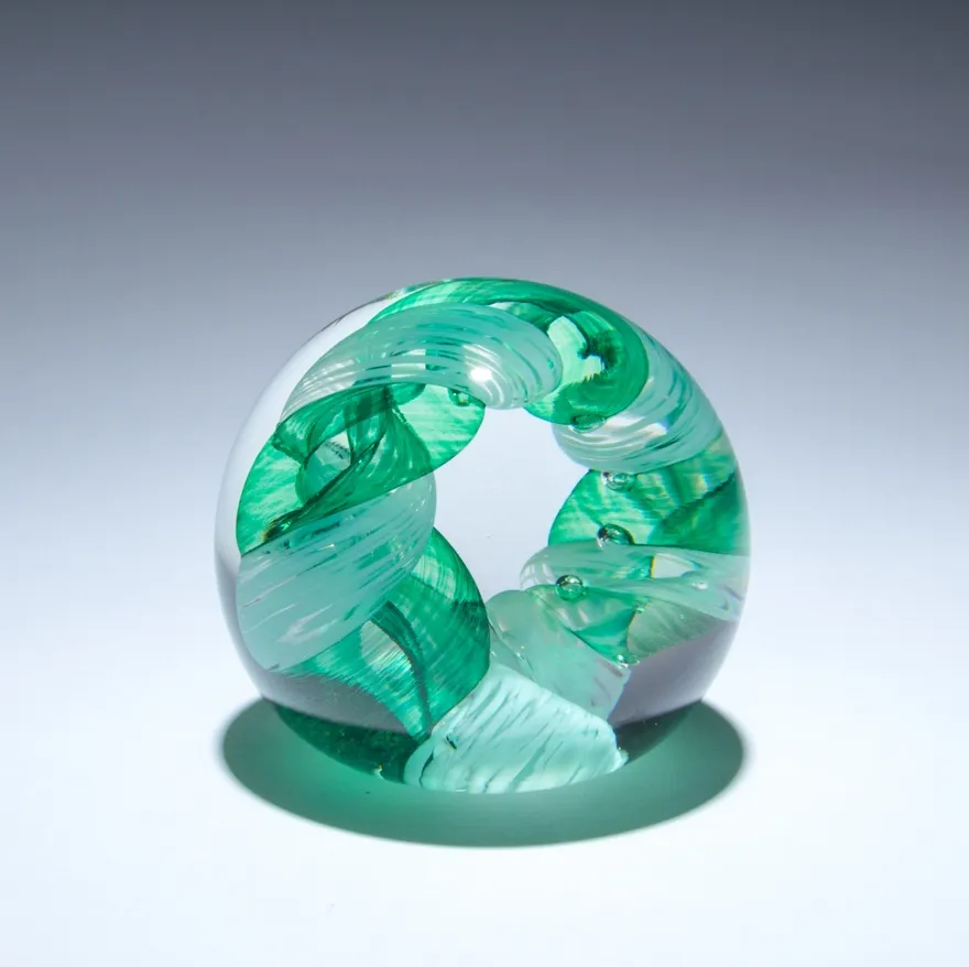 Circle of Life Paperweights by Epiphany Studios