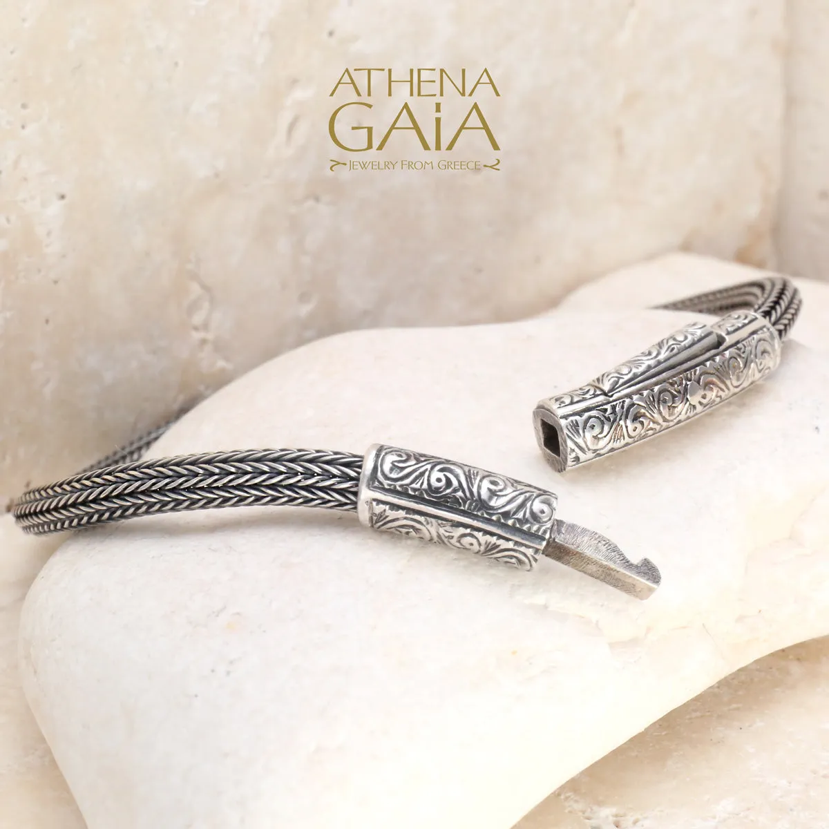 Classic Silver Strap Bracelet