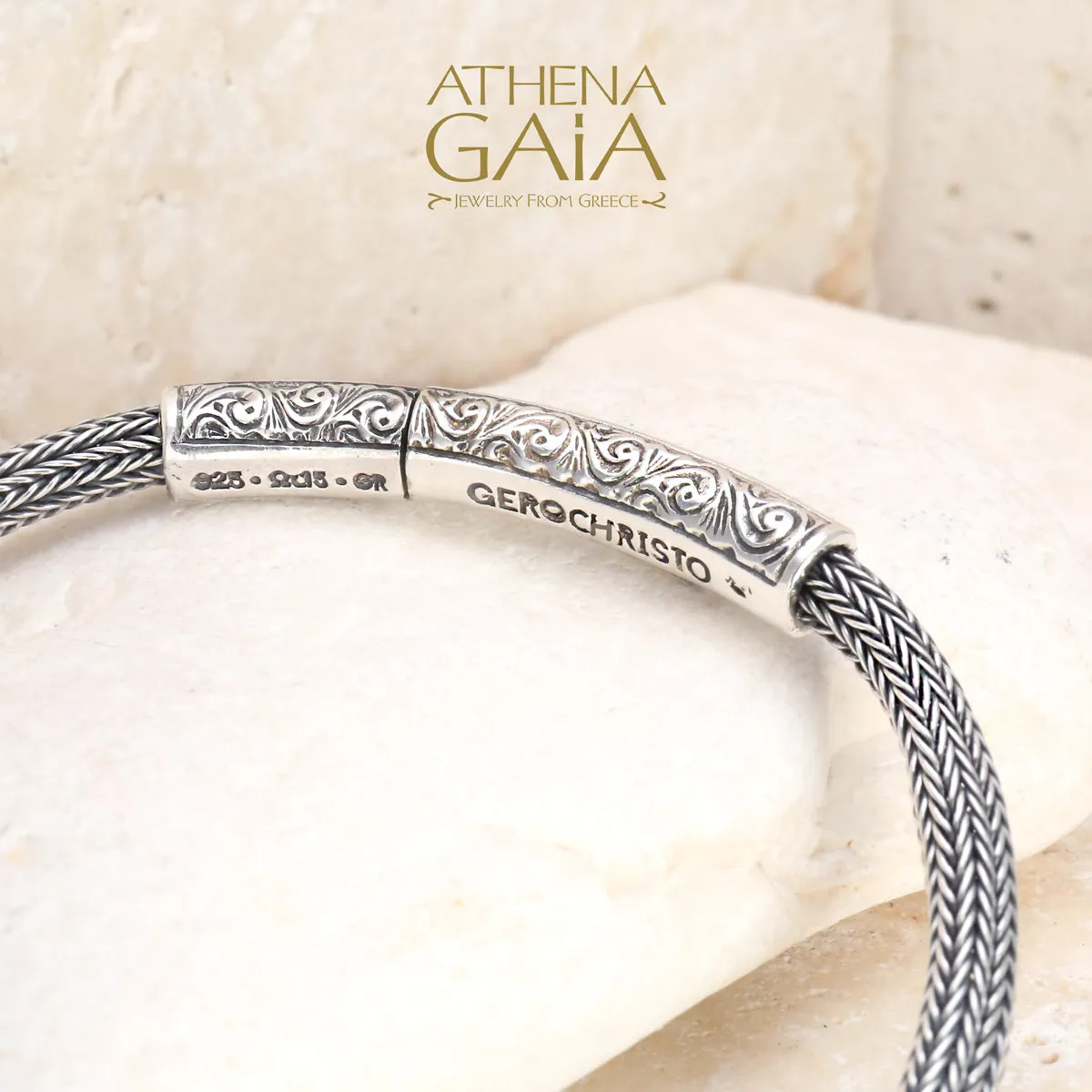 Classic Silver Strap Bracelet