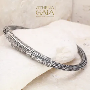 Classic Silver Strap Bracelet
