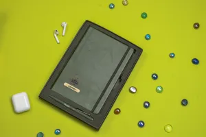 Classy Hardcover Diary   Classic Metal Pen - Green