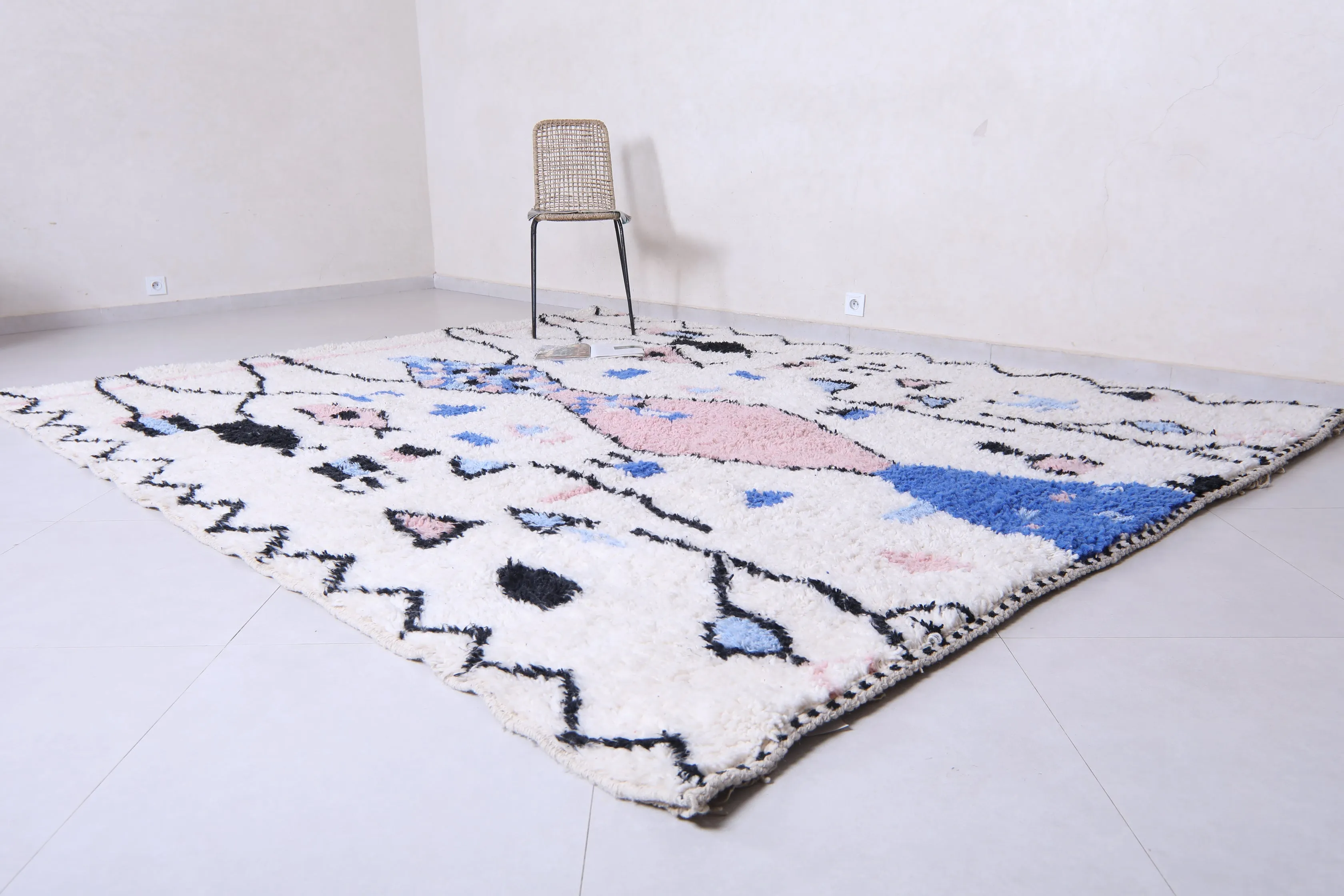 Contemporary rug -Custom Berber Moroccan rug - Wool rug