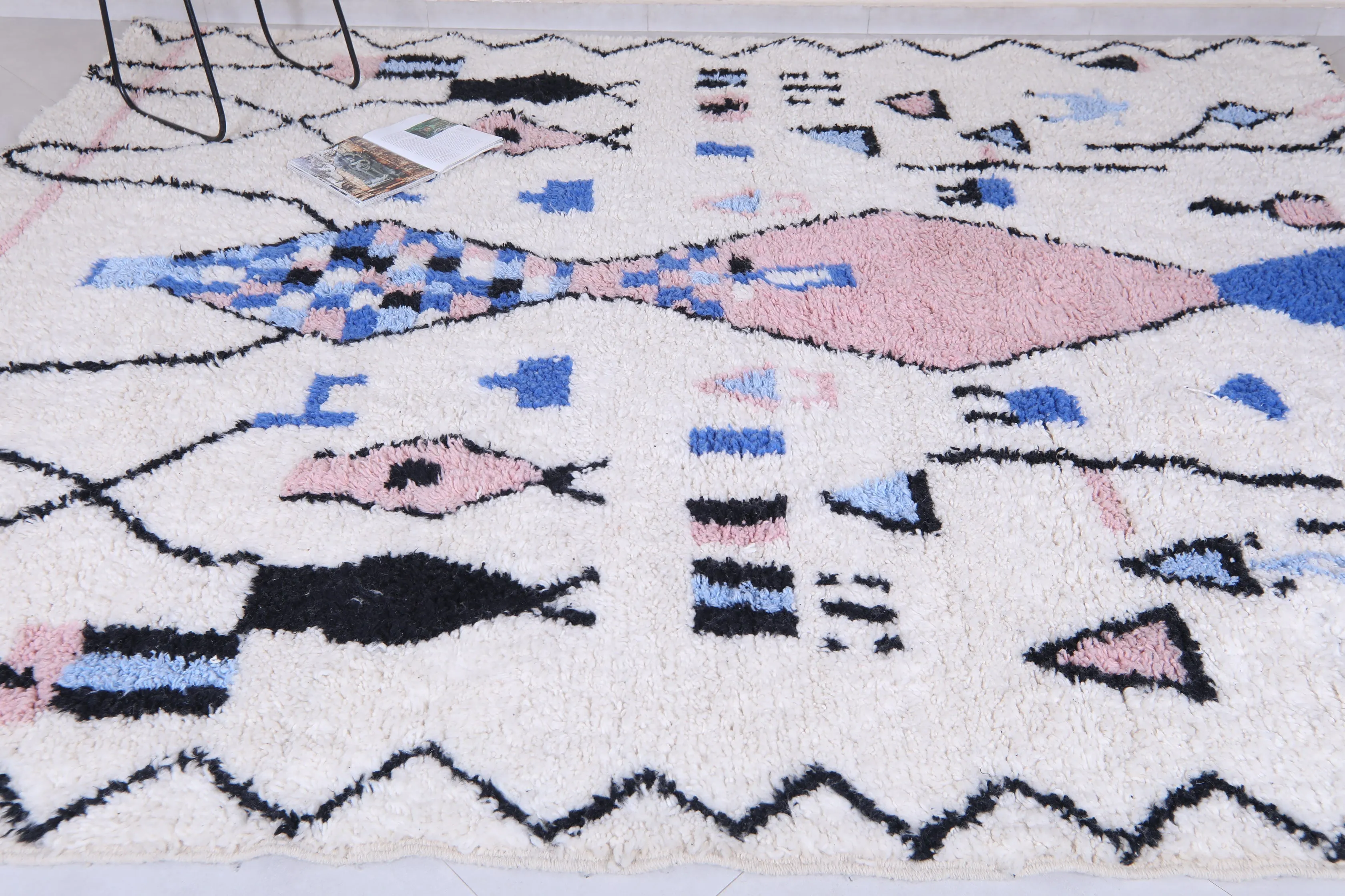 Contemporary rug -Custom Berber Moroccan rug - Wool rug