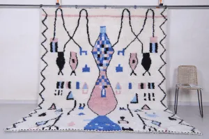 Contemporary rug -Custom Berber Moroccan rug - Wool rug