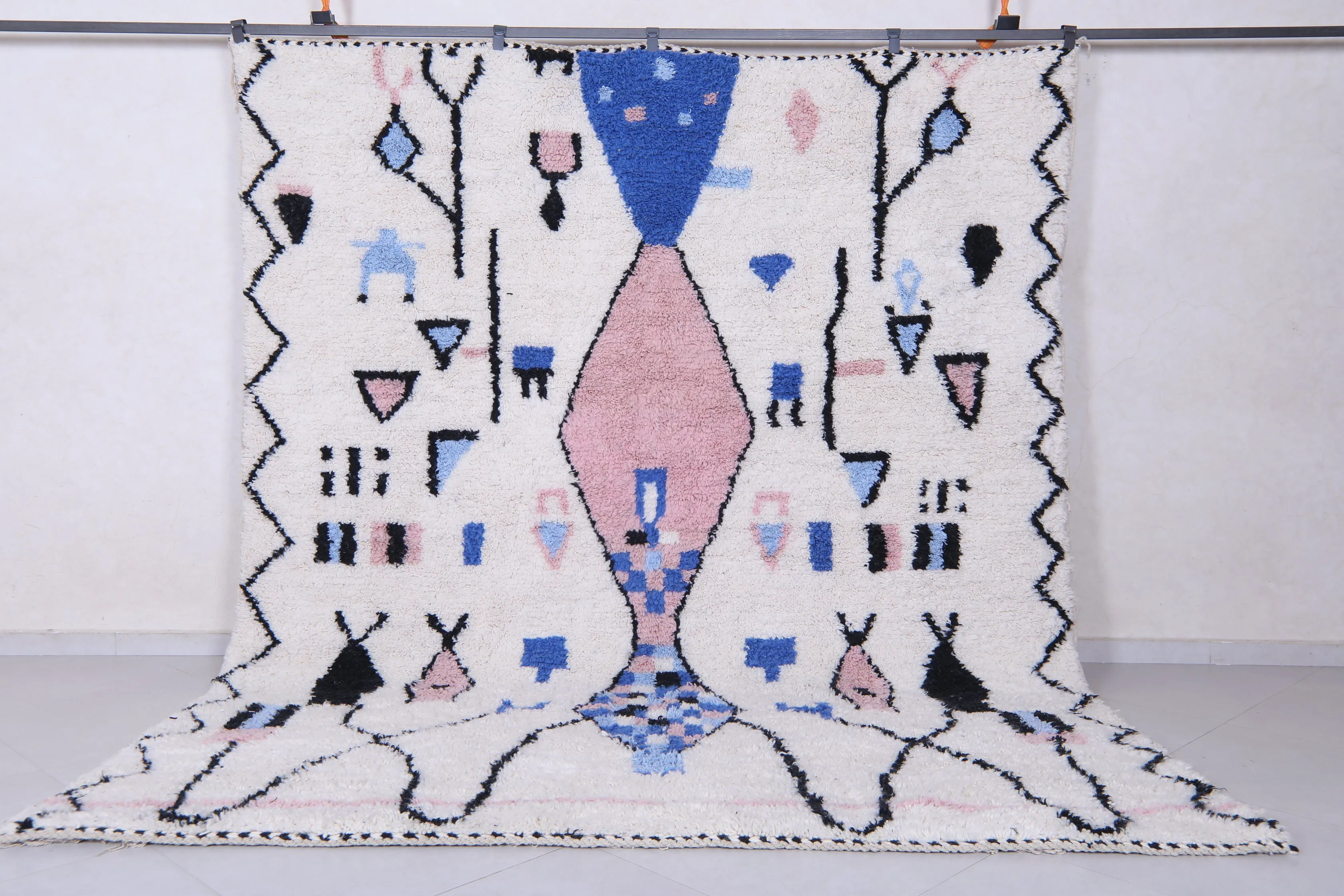 Contemporary rug -Custom Berber Moroccan rug - Wool rug